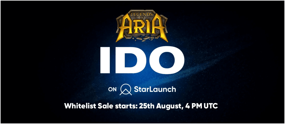 legend of aria's ido is on the starlaunch launchpad 510f214d