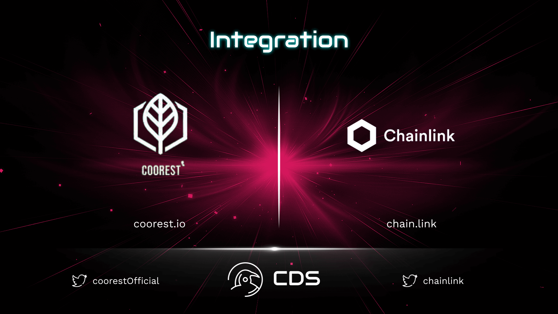 coorest integrates chainlink 8a018d70