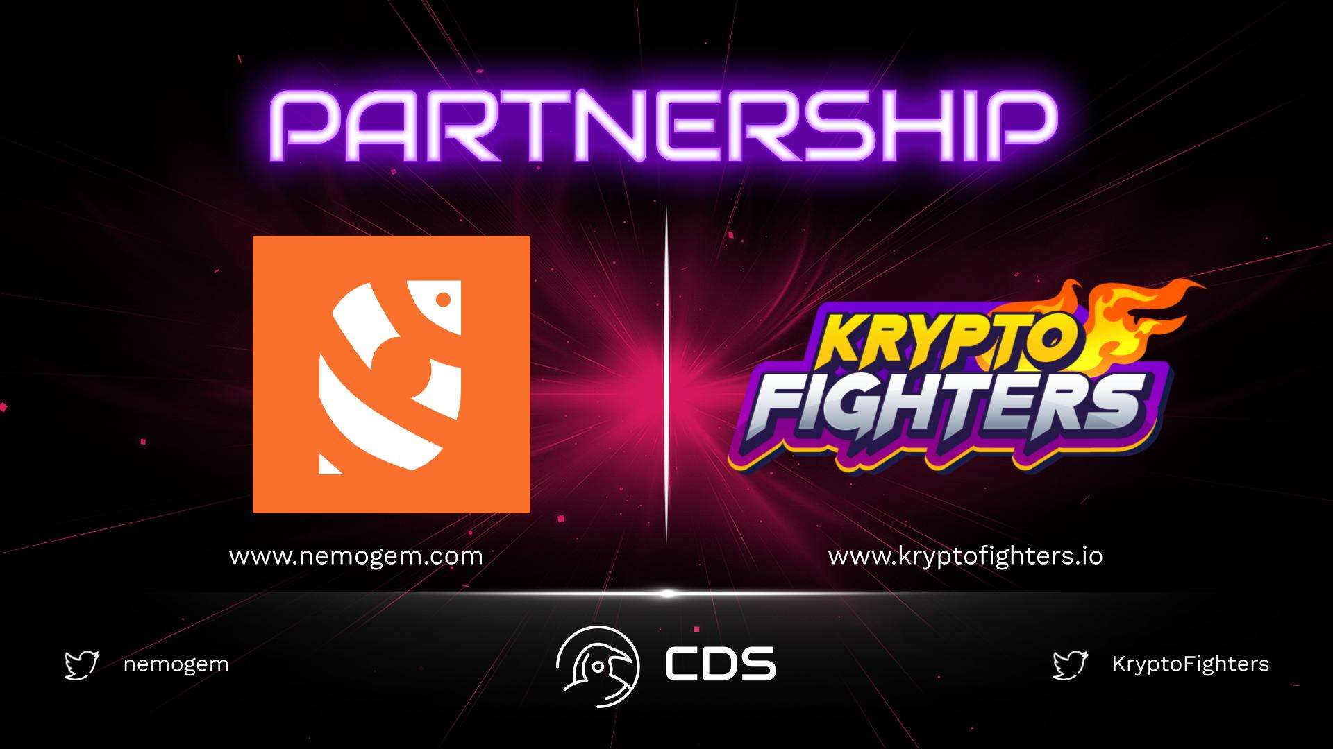 Nemogem Partnership with Krypto Fighters