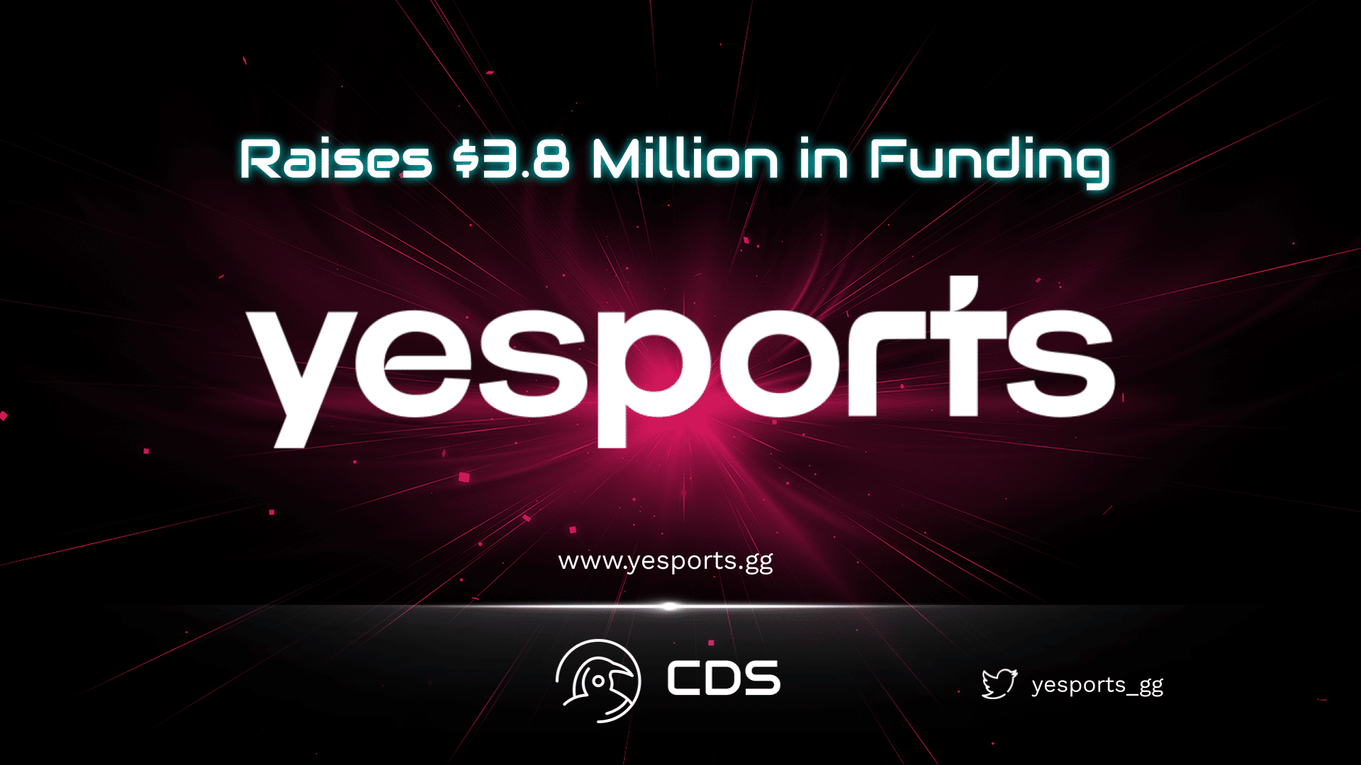 Yesports Raises $3.8 Million