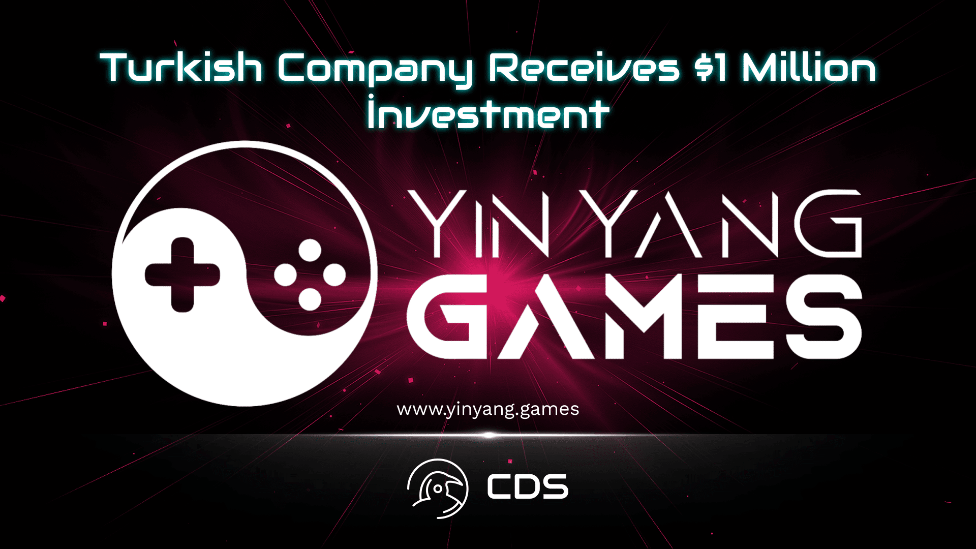 Yinyang Games Receives $1 Million