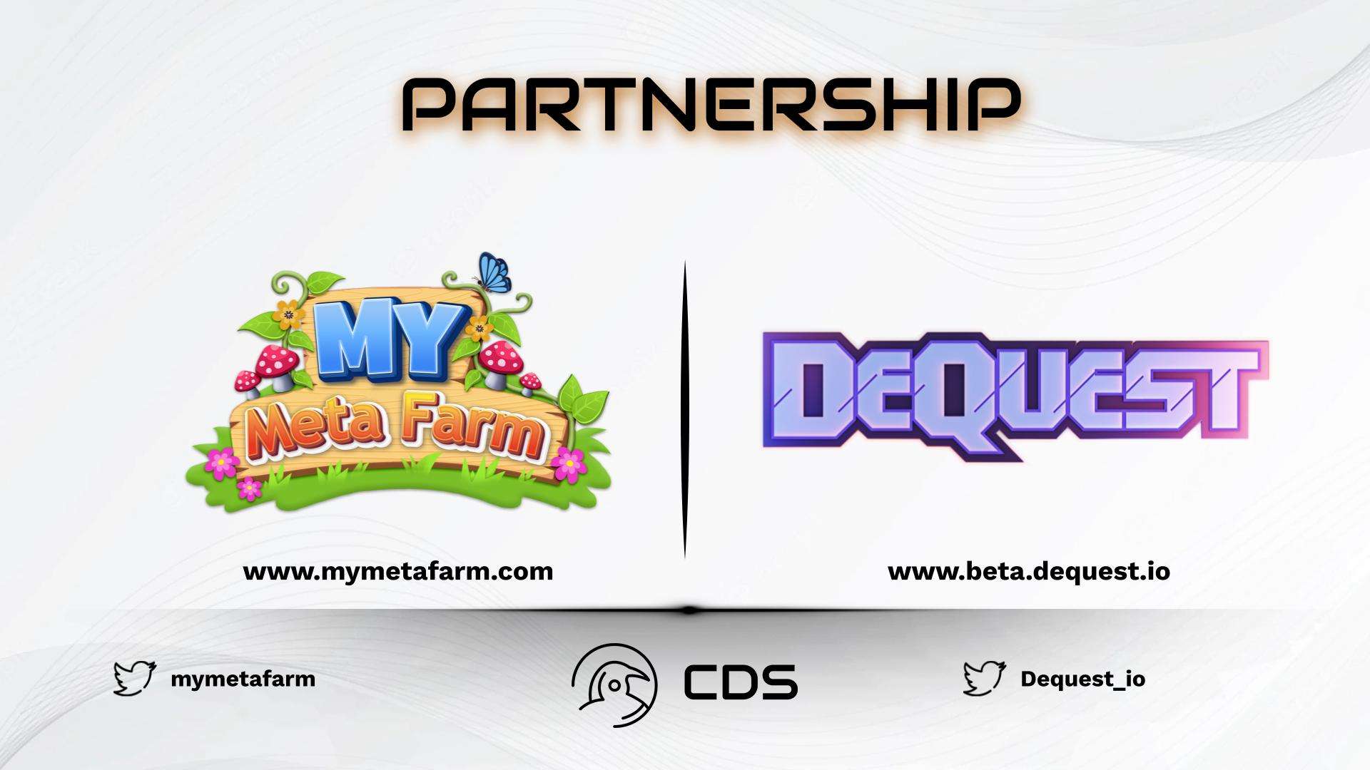 DeQuest Partnership with My Meta Farm
