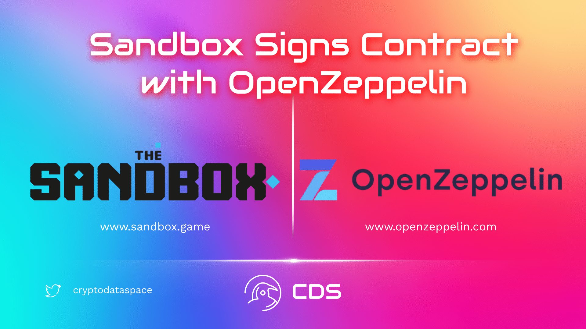 Sandbox Signs Contract with OpenZeppelin