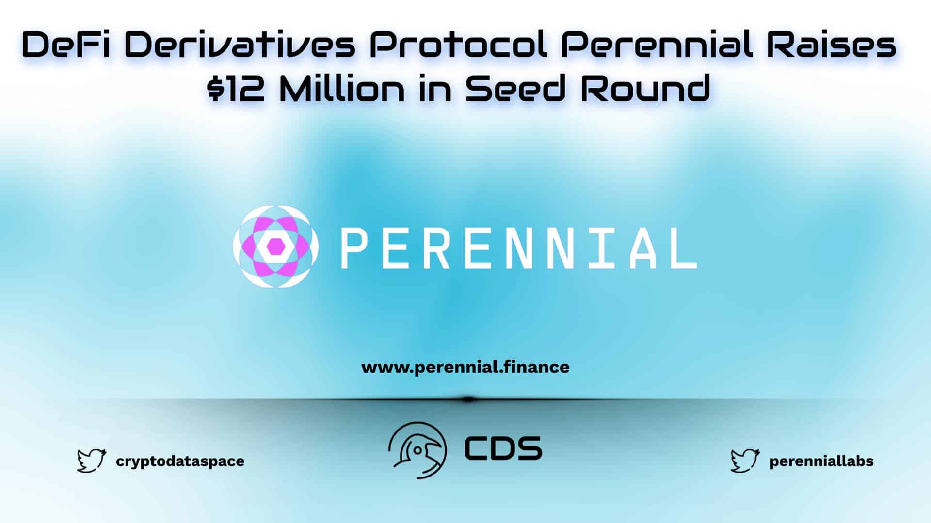 DeFi Derivatives Protocol Perennial Raises $12 Million in Seed Round