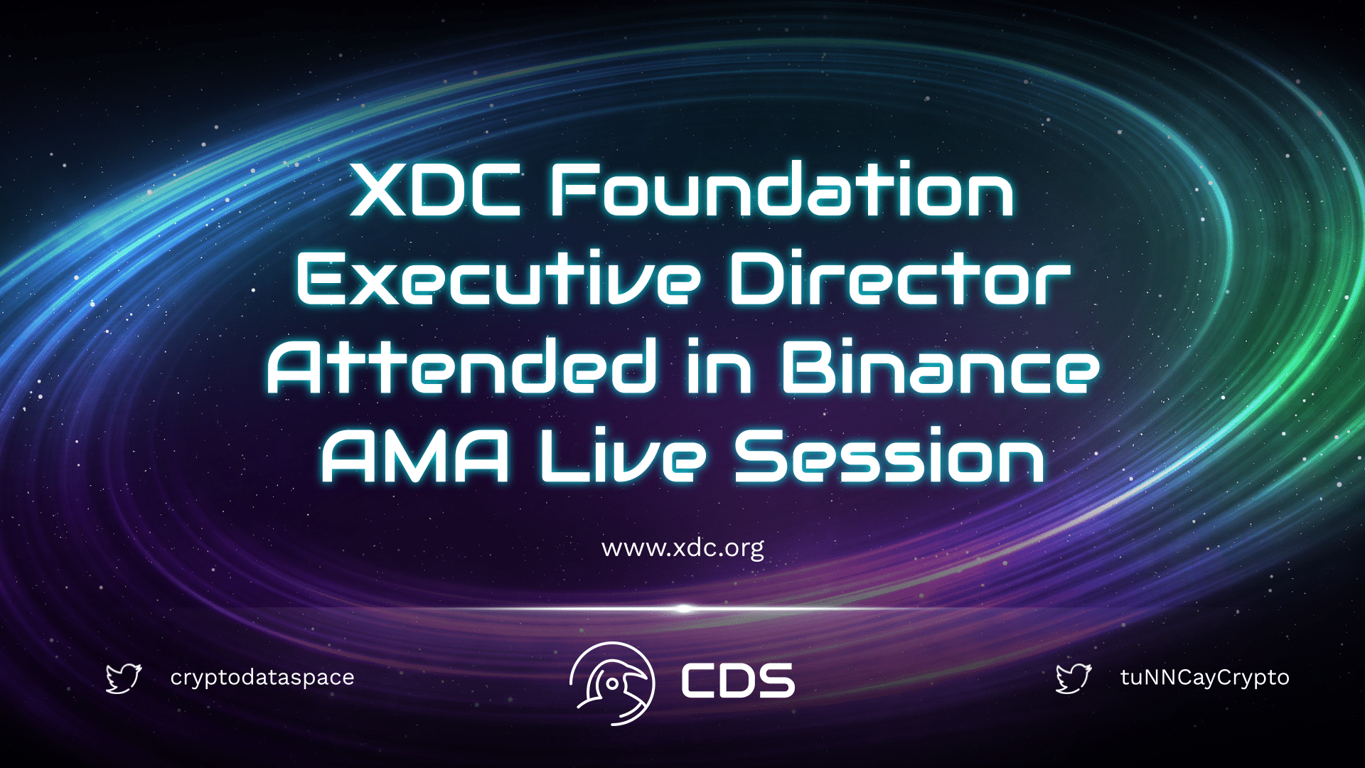 XDC Foundation Executive Director Attended in Binance AMA Live Session