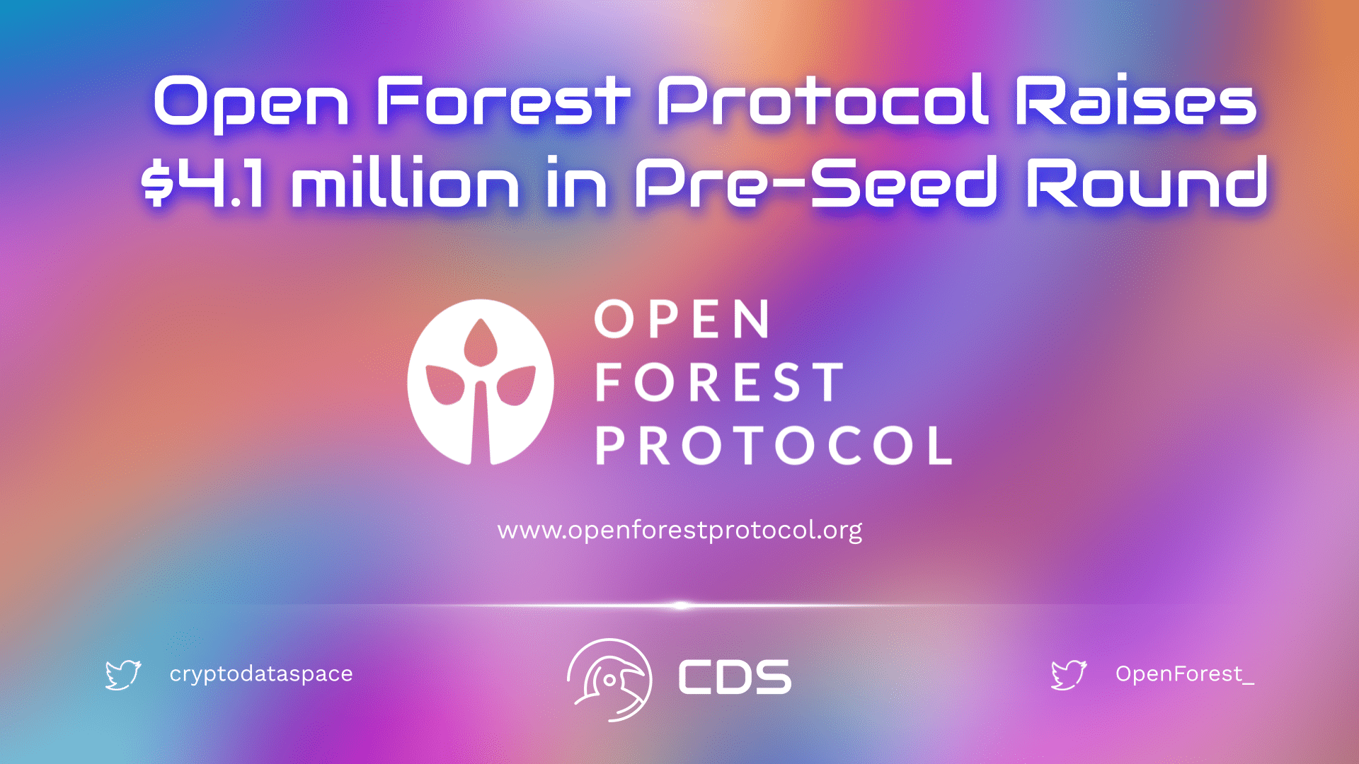Open Forest Protocol Raises $4.1 million in Pre-Seed Round