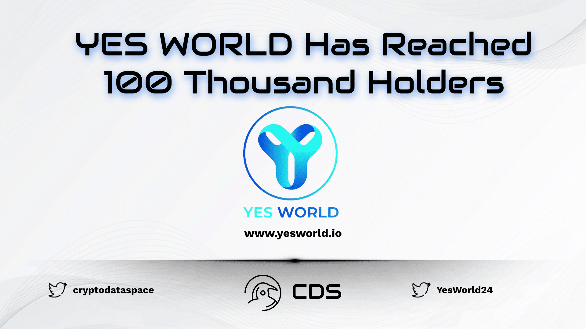 YES WORLD Has Reached 100 Thousand Holders
