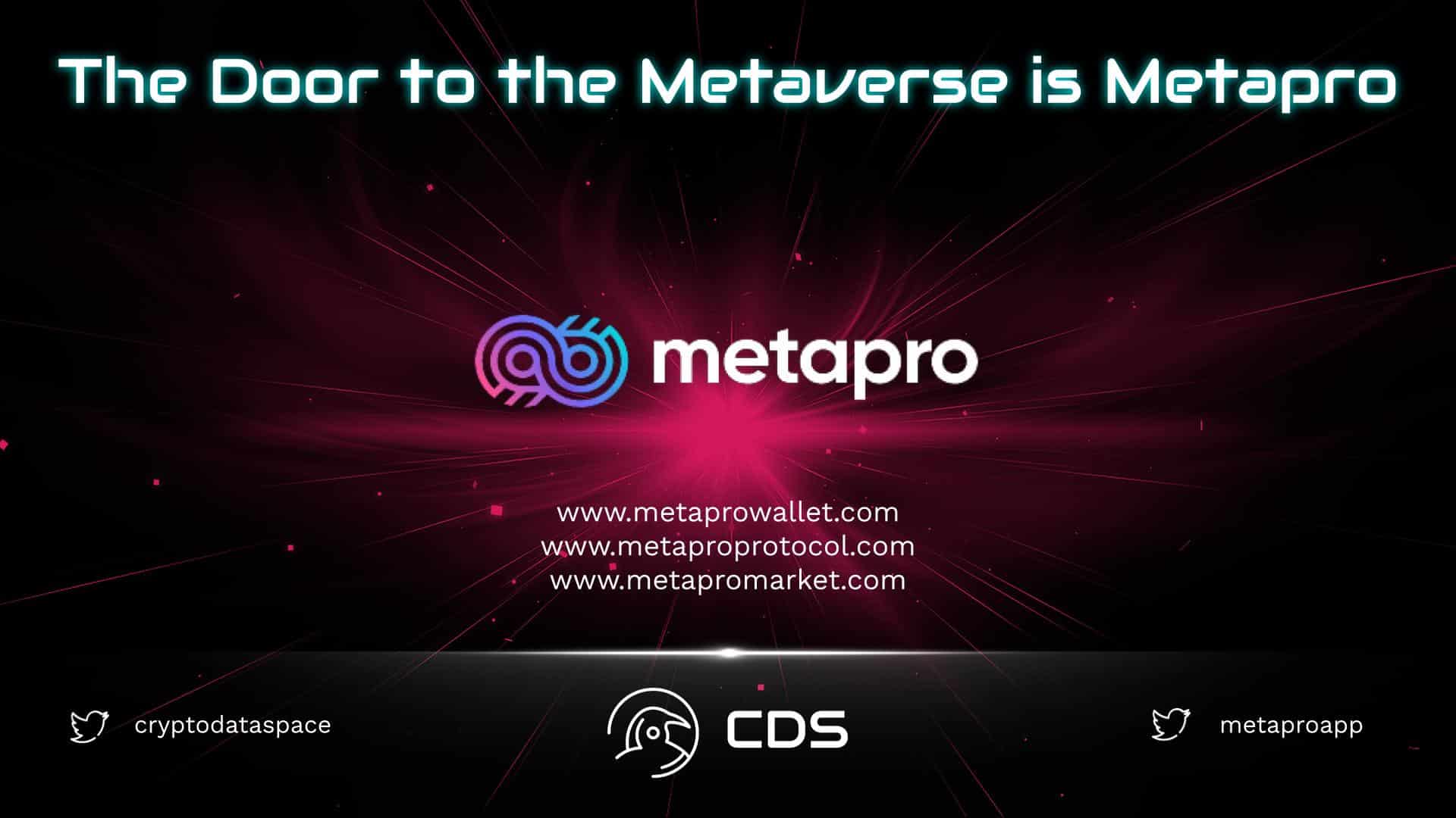 The Door to the Metaverse is Metapro