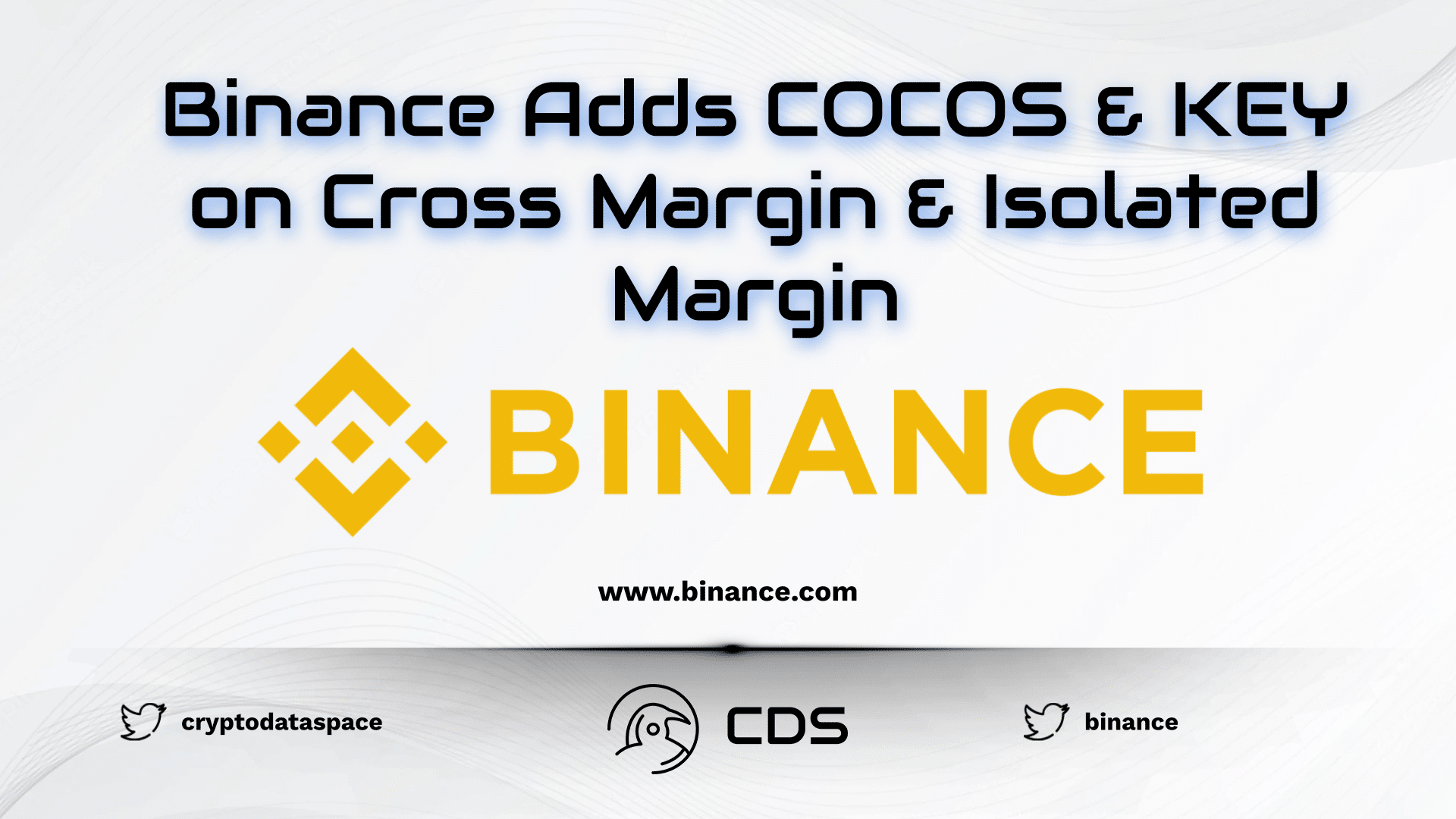 Binance Adds COCOS & KEY on Cross Margin & Isolated Margin