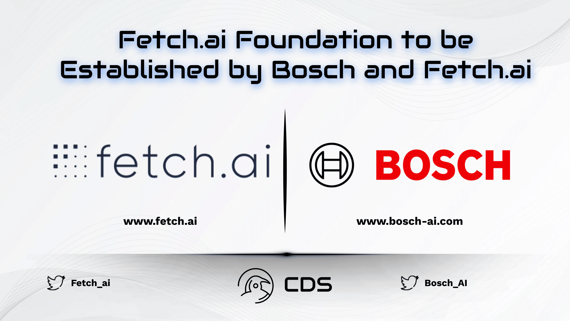 Fetch.ai Foundation to be Established by Bosch and Fetch.ai