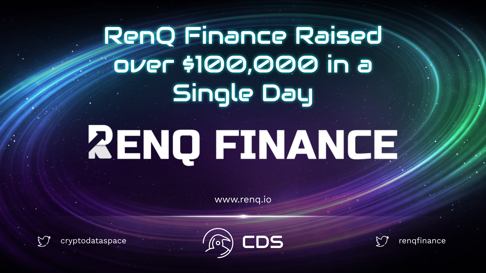 RenQ Finance Raised over $100,000 in a Single Day