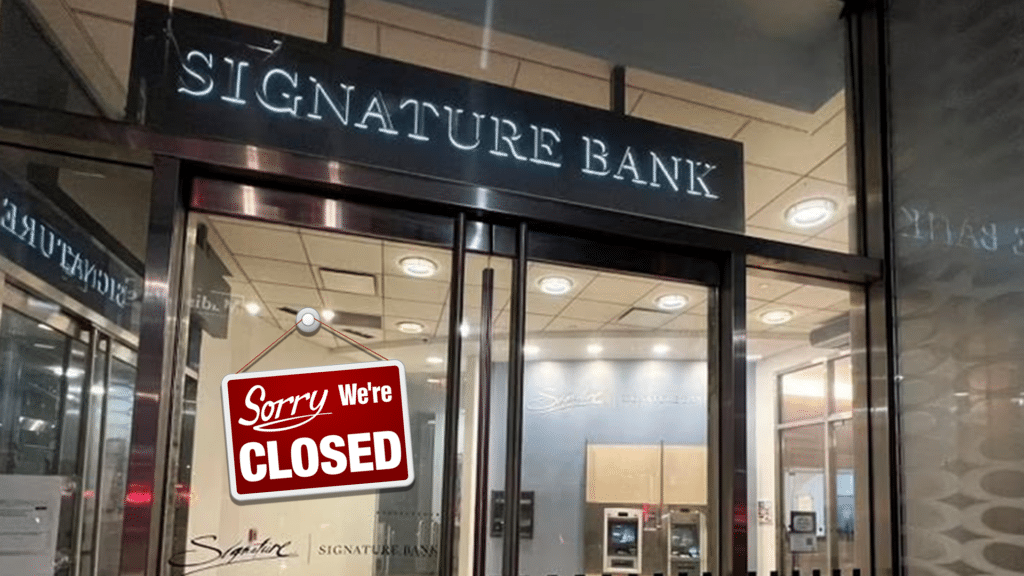 Signature Bank Shut Down By State Regulators Crypto Data Space