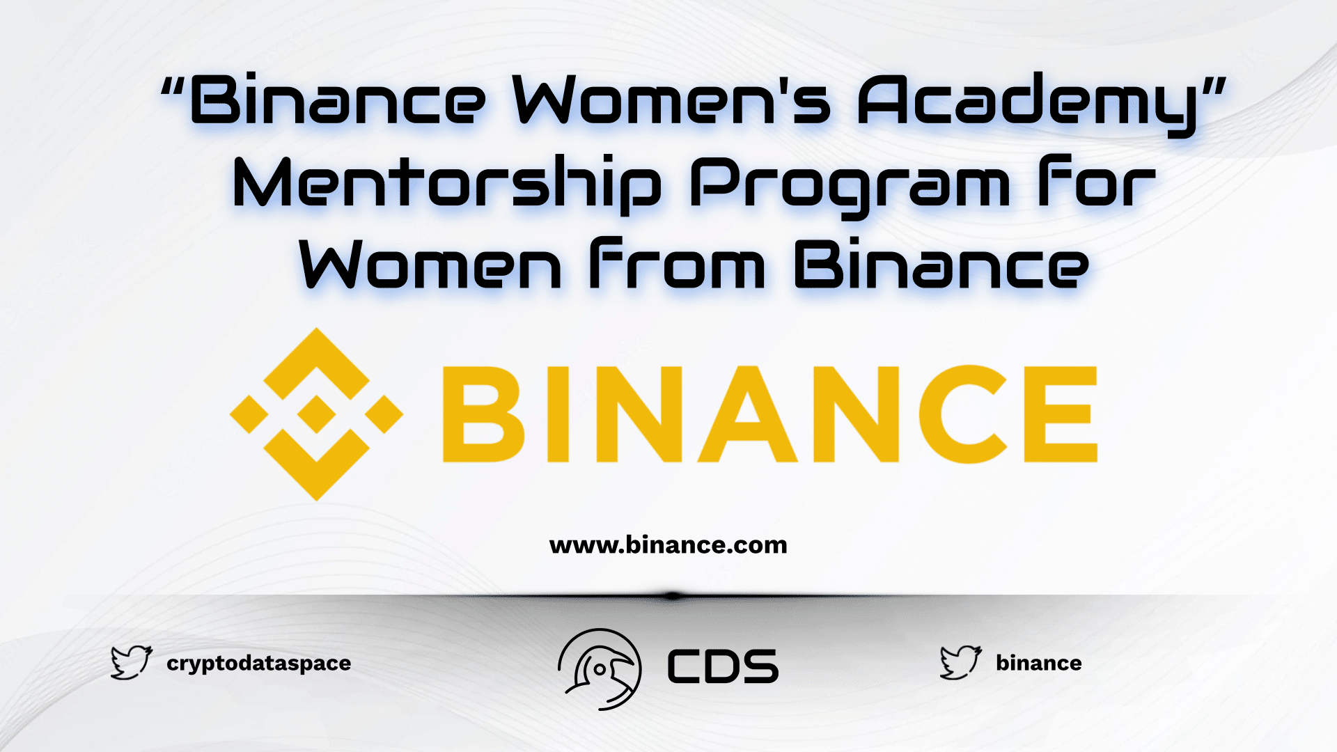 “Binance Women's Academy” Mentorship Program for Women from Binance