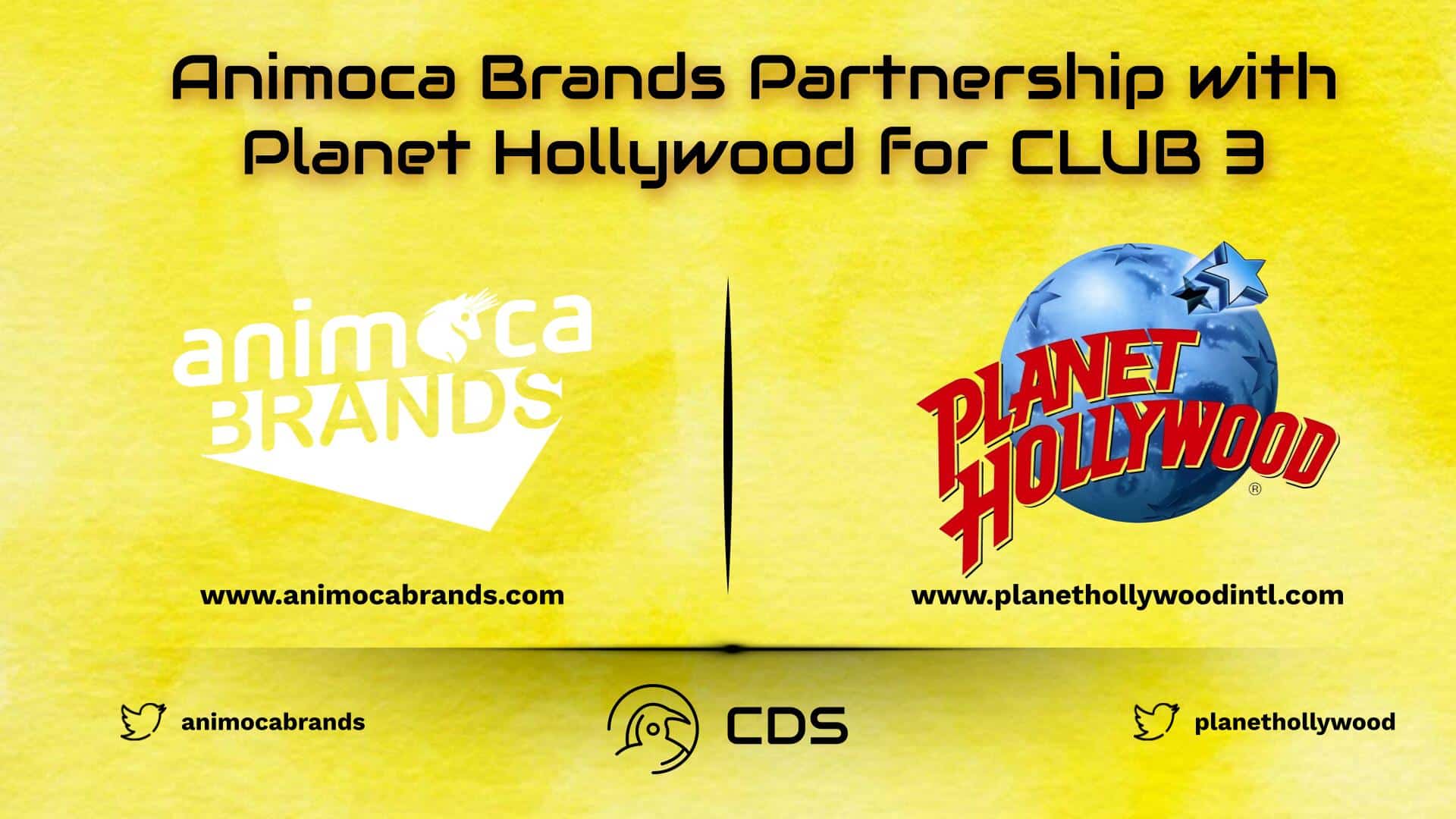 Animoca Brands Partnership with Planet Hollywood for CLUB 3