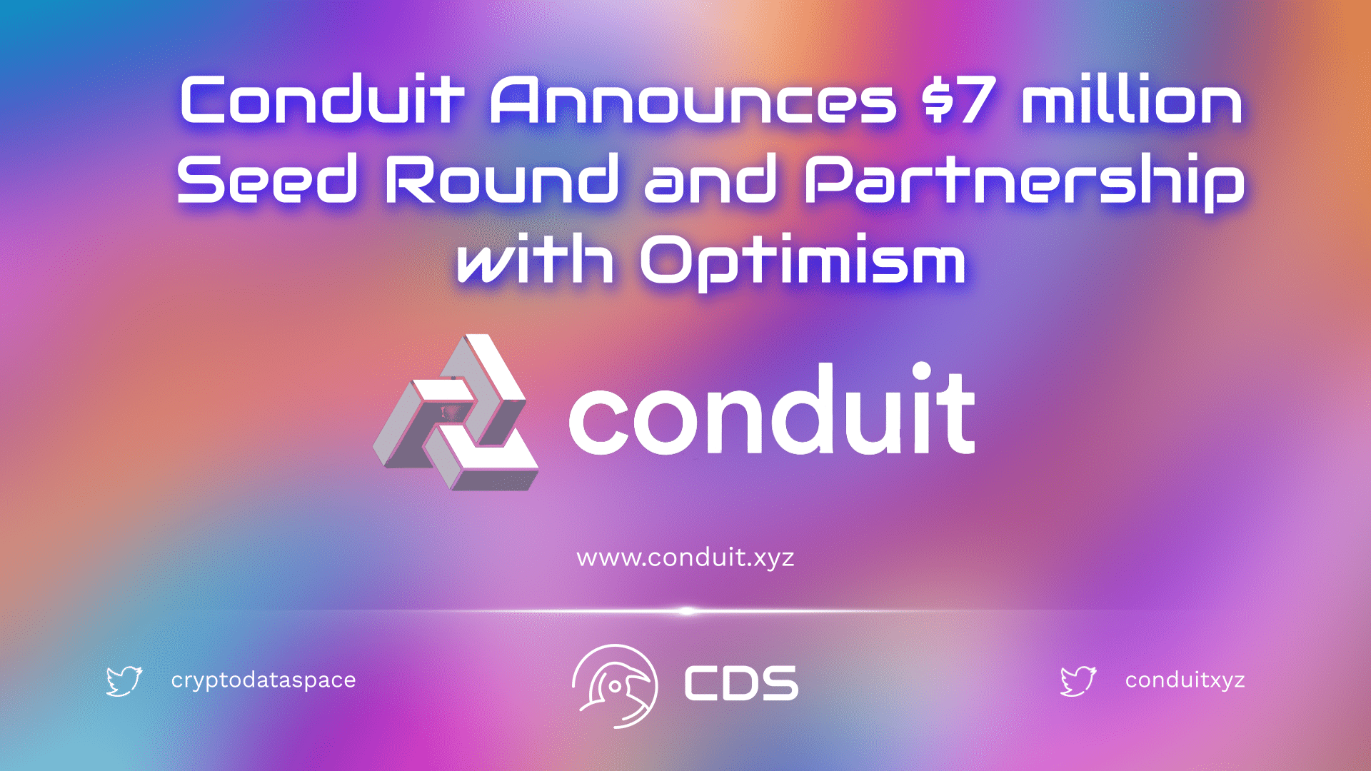 Conduit Announces $7 million Seed Round and Partnership with Optimism