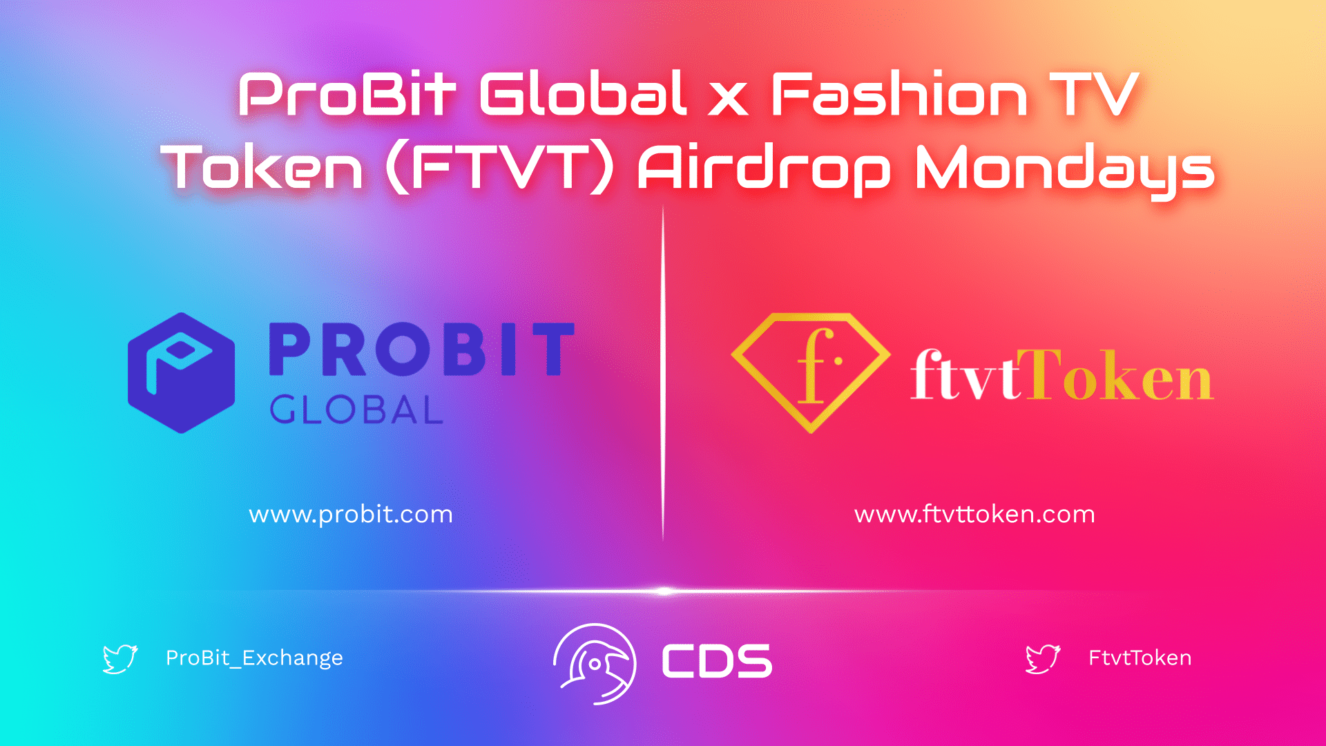 ProBit Global x Fashion TV Token (FTVT) Airdrop Mondays
