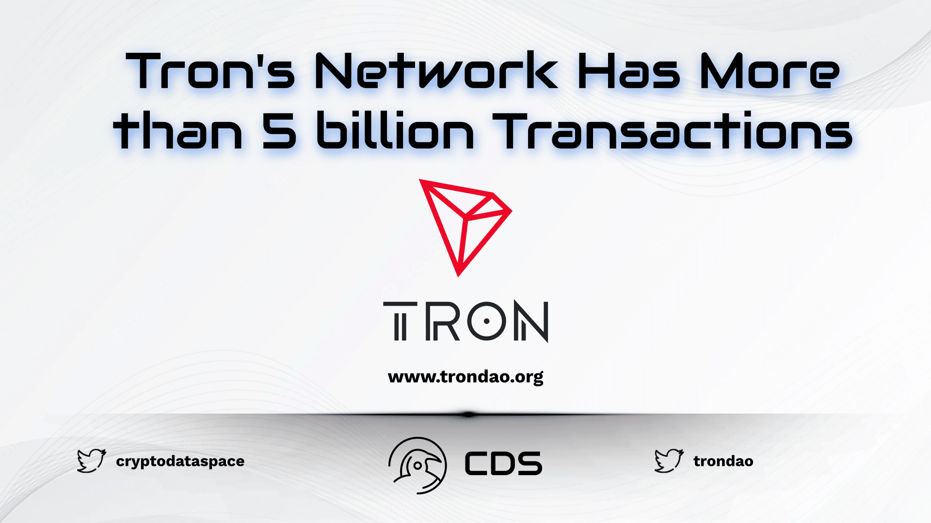 Tron's Network Has More than 5 billion Transactions