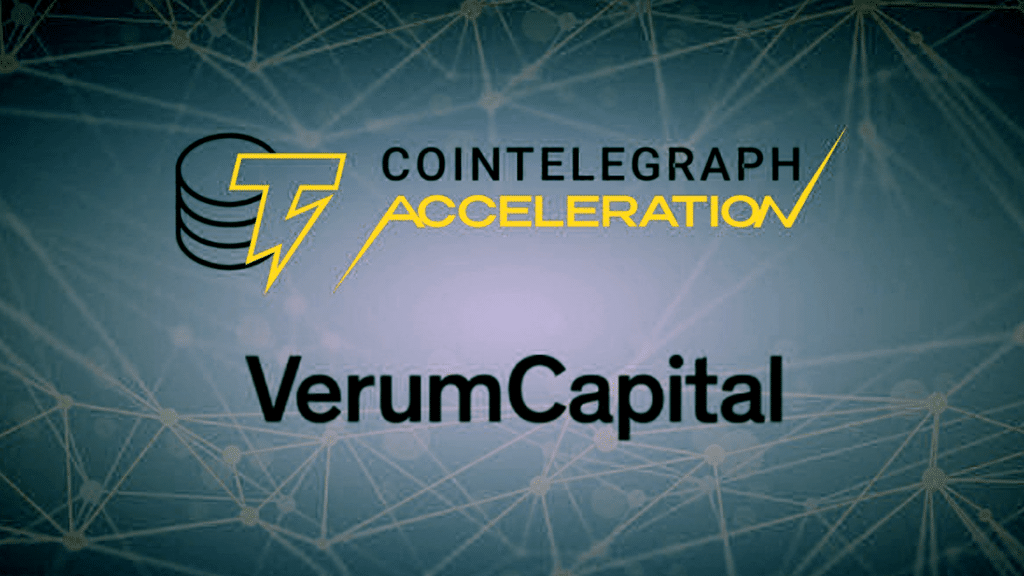 Cointelegraph Accelerator and Verum Capital Partnership