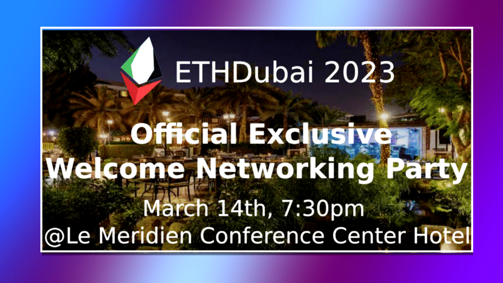What is ETHDubai Conference? Everything About ETHDubai Conference 2023