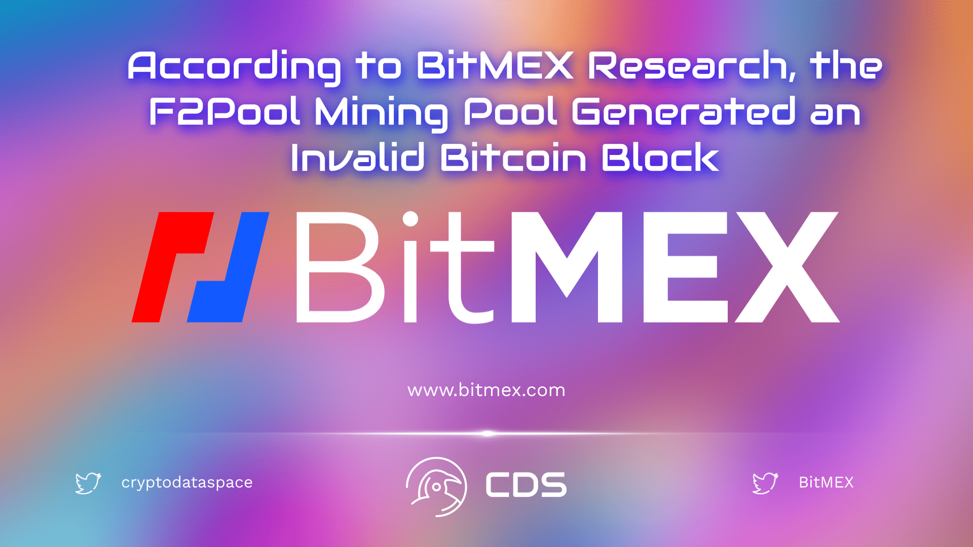 According to BitMEX Research, the F2Pool Mining Pool Generated an Invalid Bitcoin Block