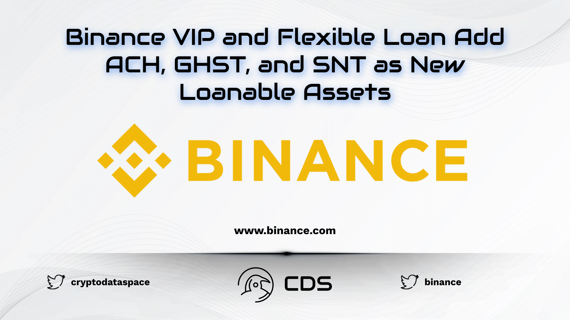 Binance VIP and Flexible Loan Add ACH, GHST, and SNT as New Loanable Assets