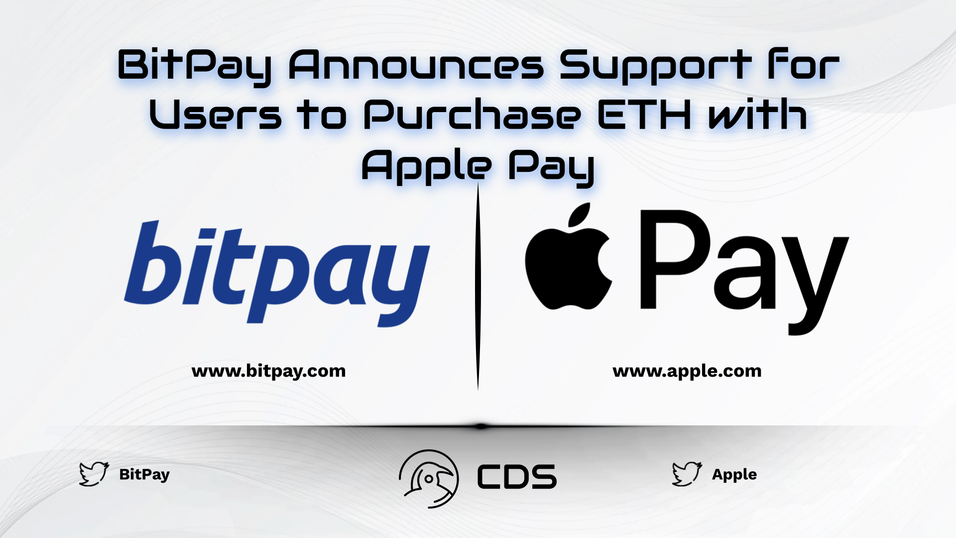 BitPay Announces Support for Users to Purchase ETH with Apple Pay