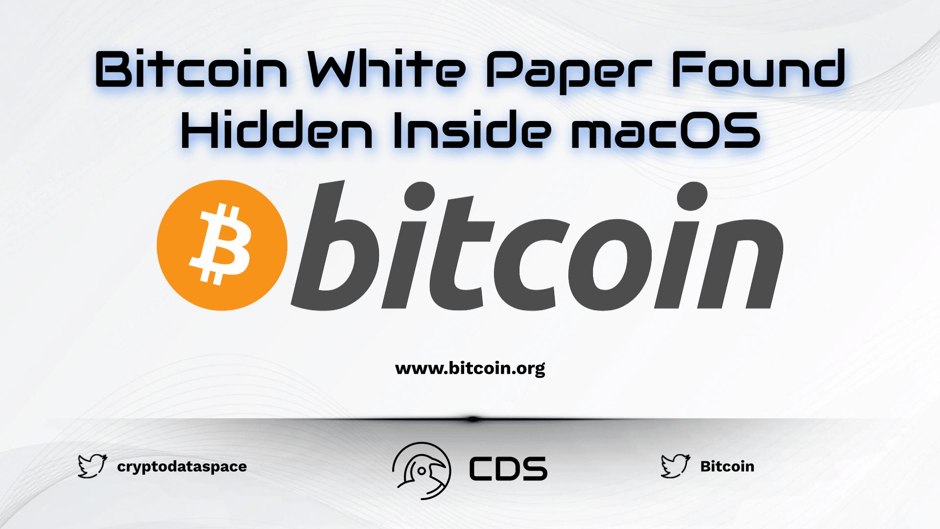 Bitcoin White Paper Found Hidden Inside macOS