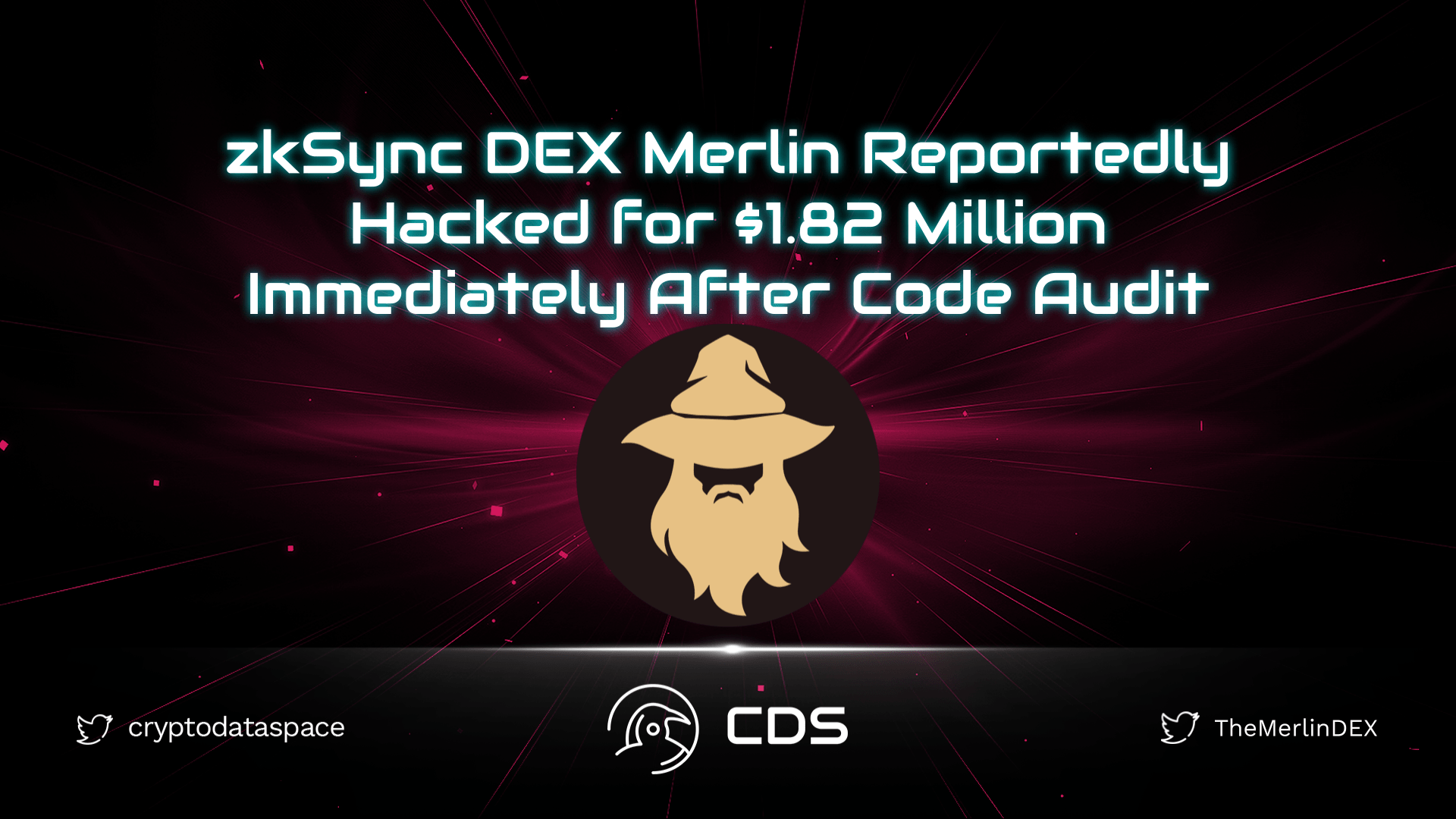 BREAKING: zkSync DEX Merlin Reportedly Hacked for $1.82 Million Immediately After Code Audit