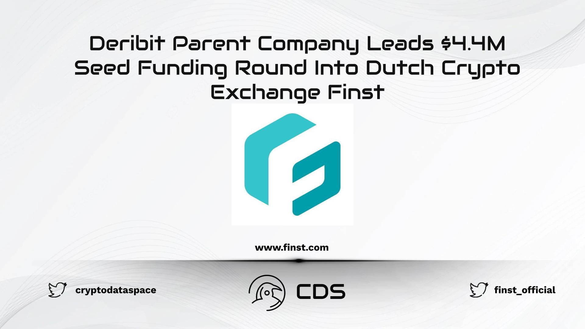 Deribit Parent Company Leads $4.4M Seed Funding Round Into Dutch Crypto Exchange Finst