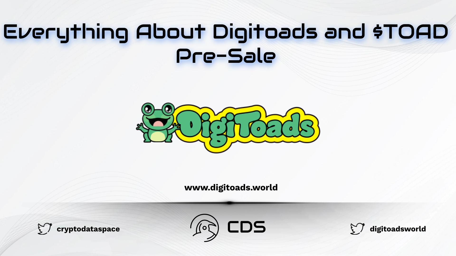 Everything About Digitoads and $TOAD Pre-Sale
