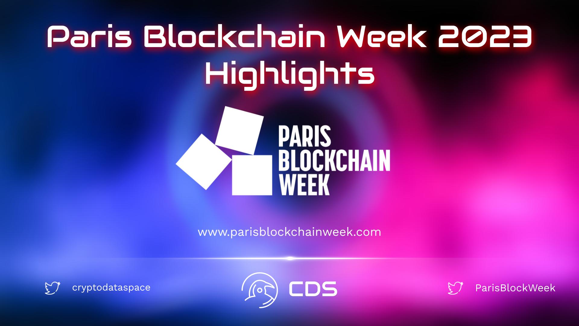 Paris Blockchain Week 2023 Highlights