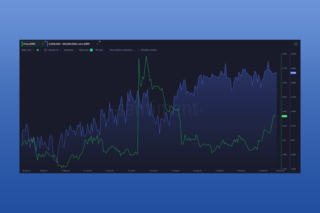 November 2023 Crypto Whales Movements Crypto Data Space