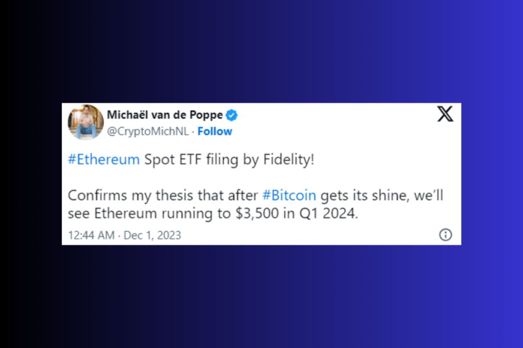 Ethereum Price Outlook: Analysts Optimistic on ETH's Future, Predicting a Surge to $3,500 Amidst Growing Interest and ETF Discussions