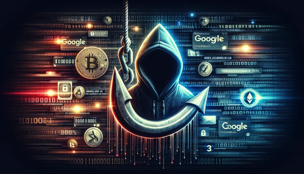 Cryptocurrency Phishing Scams Steal $3 Million in 24 Hours Using Google Ads and Wallet Draining Software