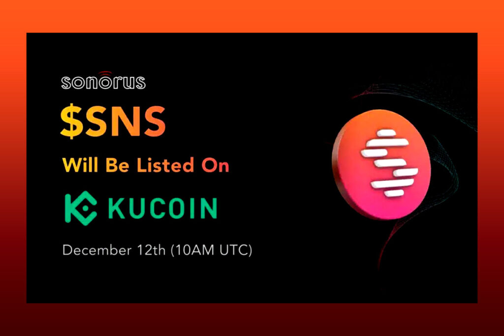 Sonorus Crypto to List on KuCoin as of December 12