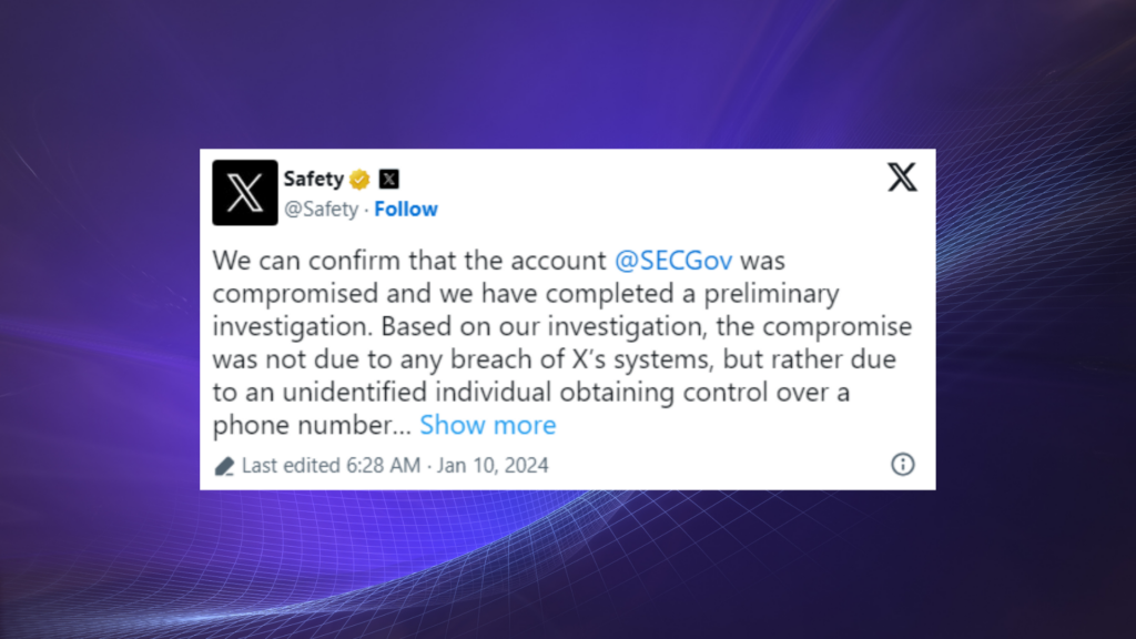 SIM Swap Hack Compromises SEC's Twitter Account, Leads to False Bitcoin ETF Announcement