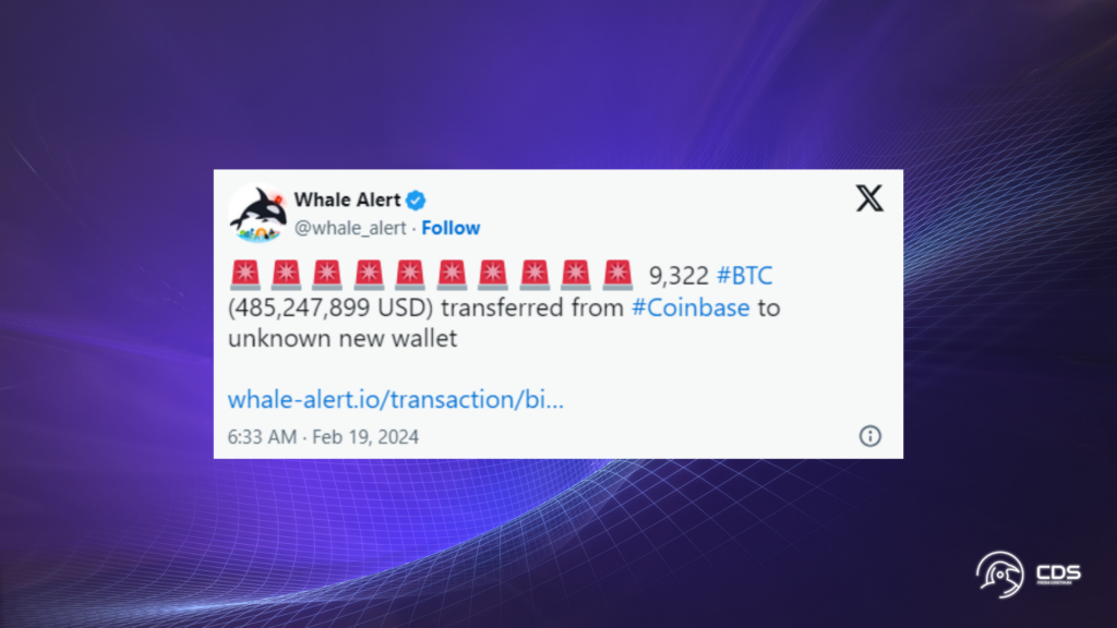 Nearly $1 Billion in Bitcoin Vanishes After Massive Transfer from Coinbase