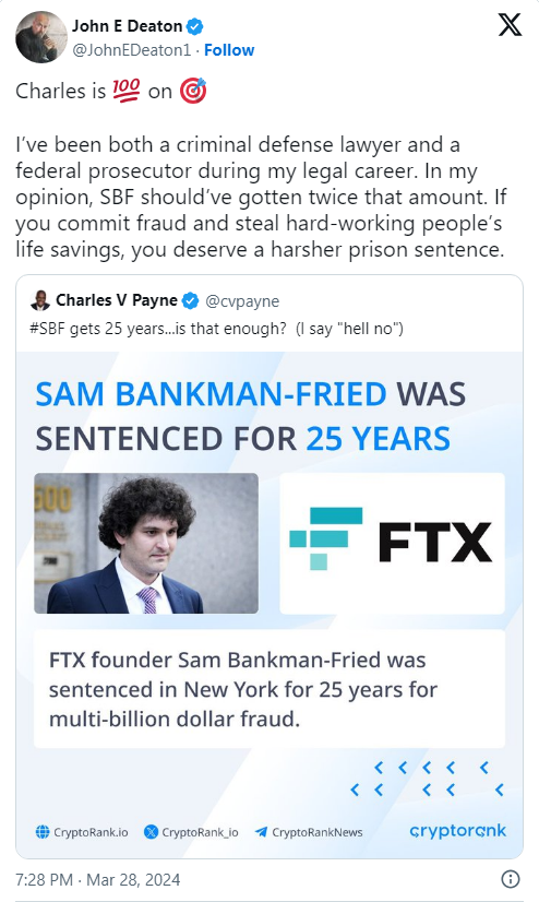 FTX Eski CEO'suna Verilen Hapis Cezası Memecoin Piyasasını Salladı, Tepkiler Çığ Gibi Büyüdü