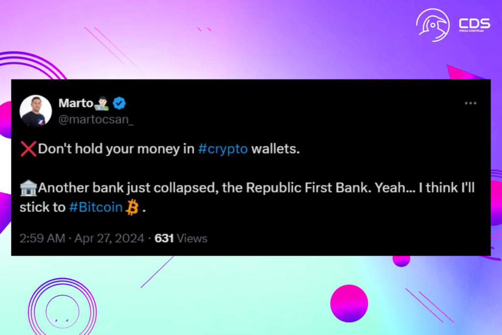 As RFB Becomes the First US Bank Failure in 2024, Reactions Rise from the Crypto Community
