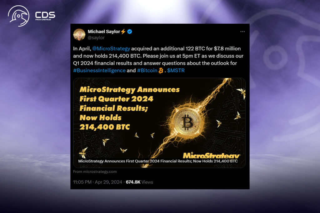 MicroStrategy Q1 Net Loss: Company's Loss Reaches $53.1 Million, but Keeps Accumulating Bitcoin