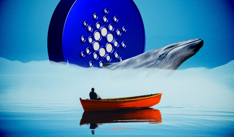 Whales-Are-Fleeing-Cardano-Cardano-Holds-Support-For-Now