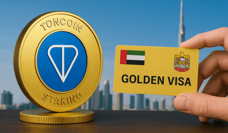 Toncoin Staking for UAE Golden Visa