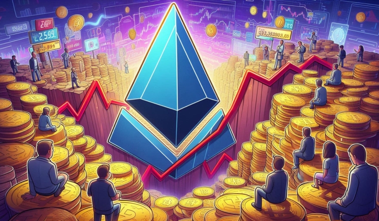 ETH Price Nears $2,700 Resistance Amid Rising Wedge Warning