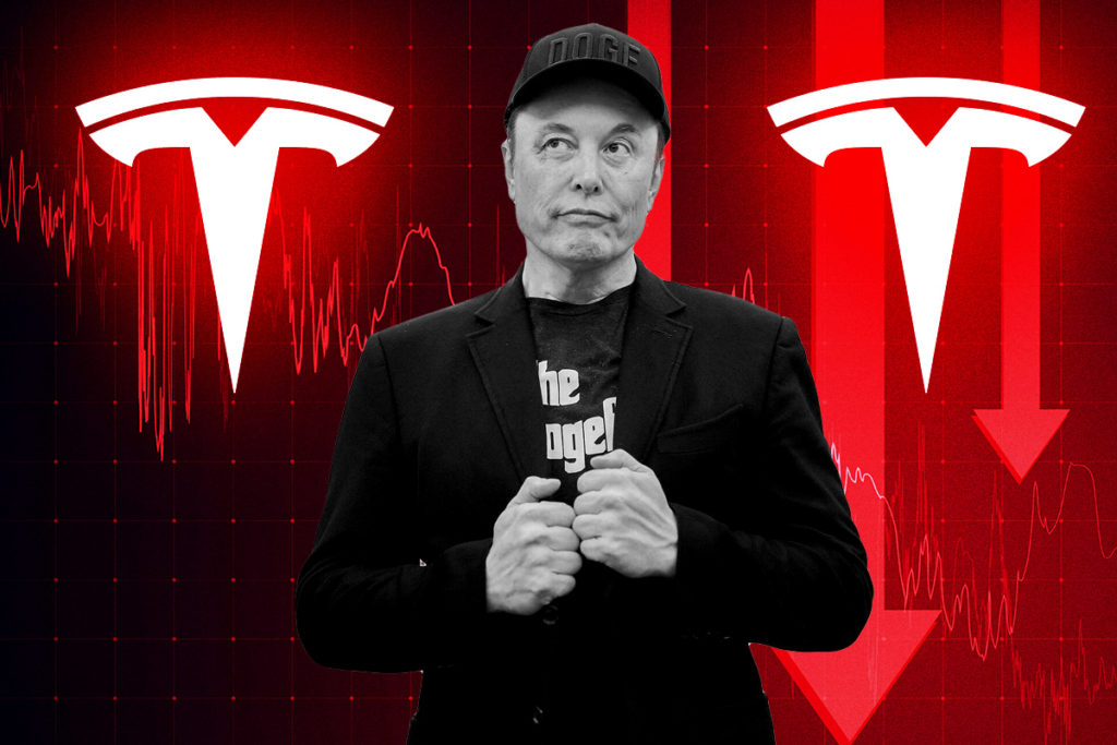 Musk vs. Trump Tesla Shares Crash as Billionaires Clash Over Politics