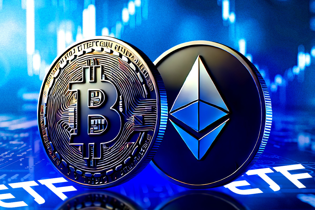 Bitcoin and Ethereum ETFs See Over $900M in Outflows as Investor Sentiment Shifts