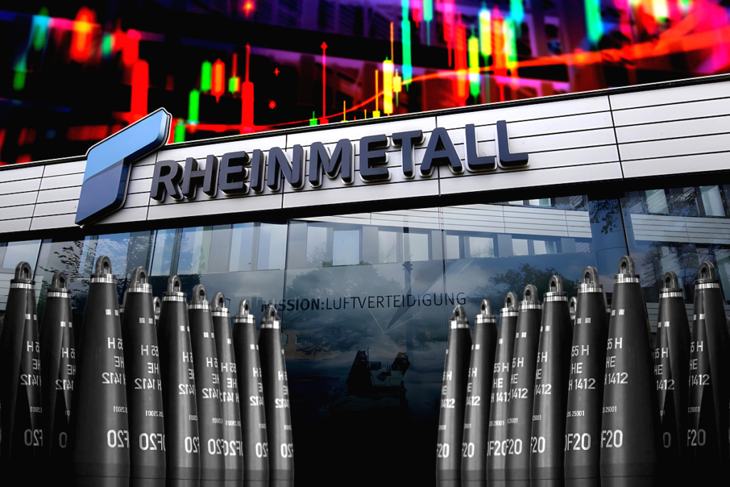 Rheinmetall Stock Soars as Artillery Demand Skyrockets