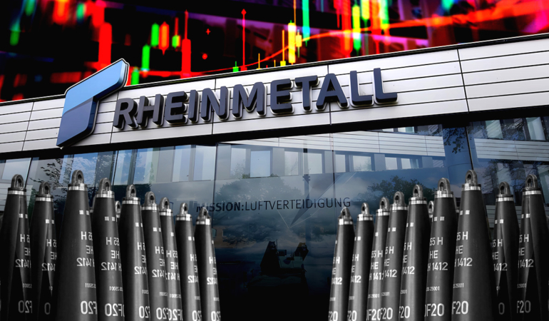 Rheinmetall Stock Soars as Artillery Demand Skyrockets