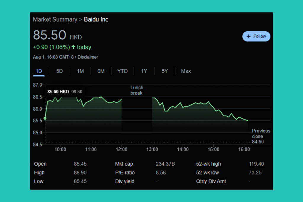 AI Headwinds Force Price Target Cut on Baidu Stock Outlook