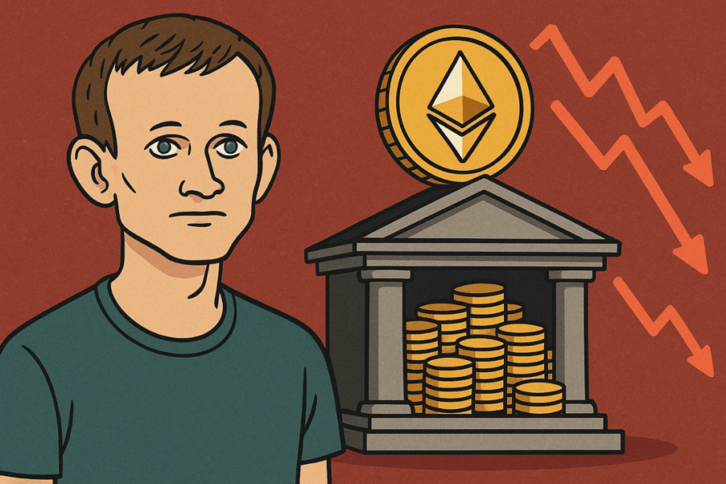 Buterin Backs ETH Treasury Trend, But Warns of Overleverage Risks