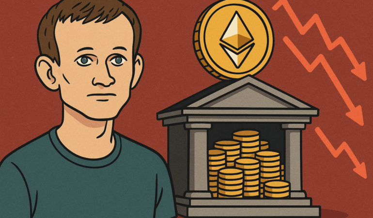 Buterin Backs ETH Treasury Trend, But Warns of Overleverage Risks